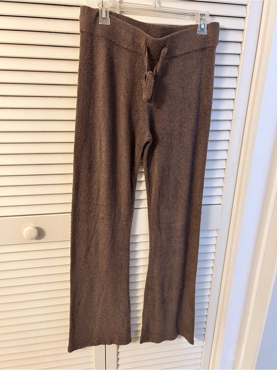 Barefoot Dreams Pants - Barefoot Dreams Cozy Knit Lounge Pants in Chocolate Brown